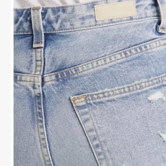AG Jeans Saige High-rise Straight in Apparition Distressed - Picture 6 of 6